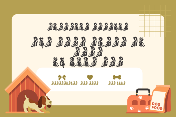 Dog Font - Preview 3