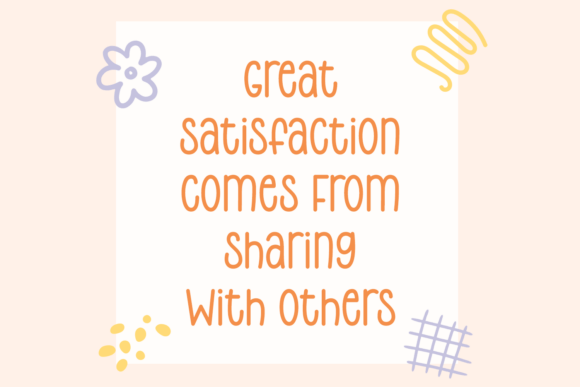 Easy Share Font - Preview 3