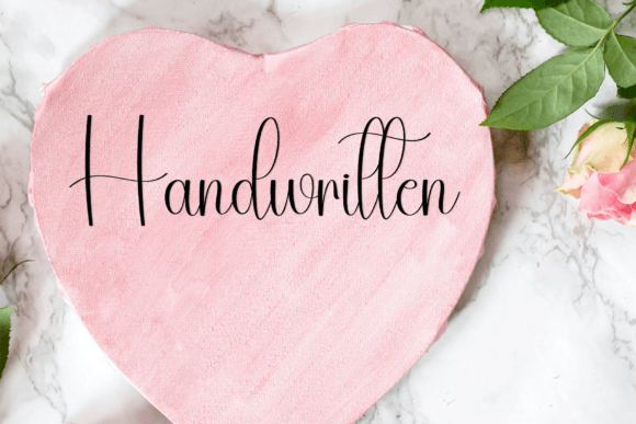 February Samantha Font PNG with transparent background - Preview 4