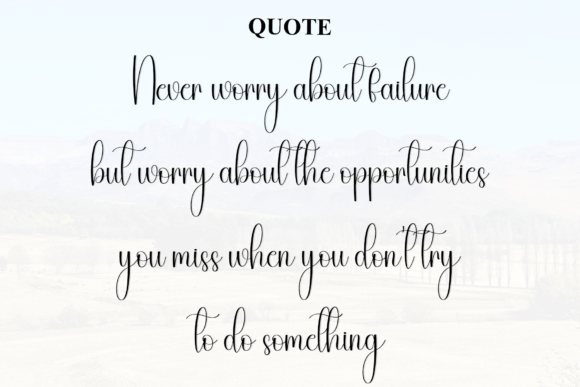 February Samantha Font PNG with transparent background - Preview 5