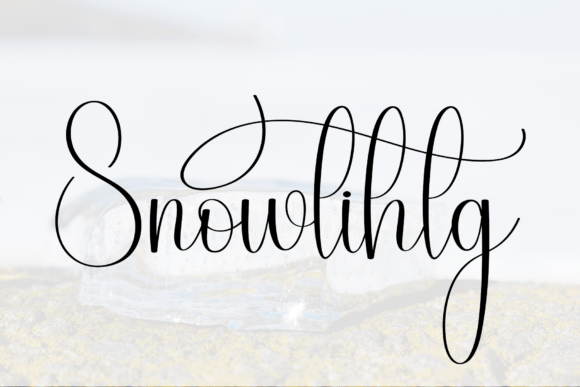 February Samantha Font PNG with transparent background - Preview 6