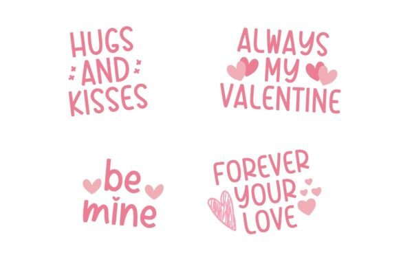 Foryou Lover Font PNG with transparent background - Preview 5