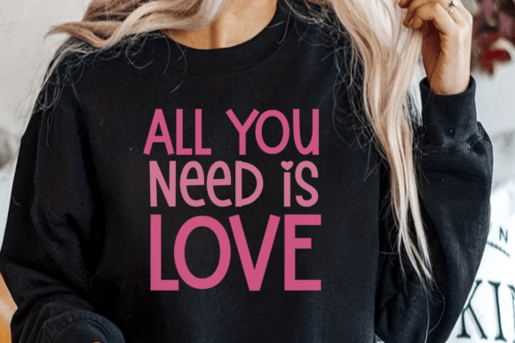 Girls Kisses Font - Preview 2