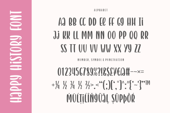 Happy History Font - Preview 2