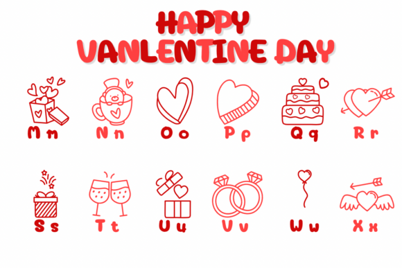 Happy Vanlentine Day Font - Preview 2