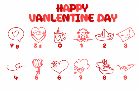 Happy Vanlentine Day Font - Preview 3