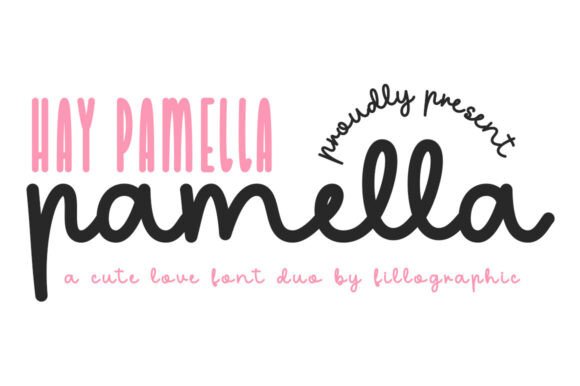 Hay Pamella Font - Preview 1