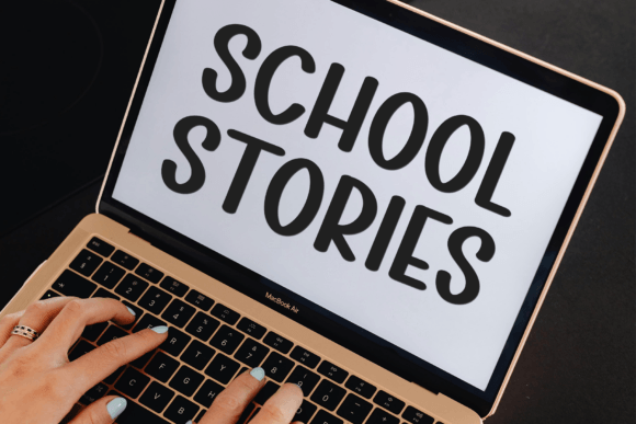 Home School Font font preview - 6