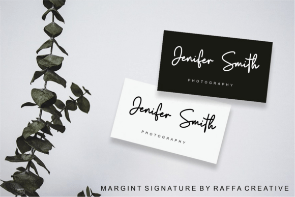 Margint Font PNG with transparent background - Preview 1