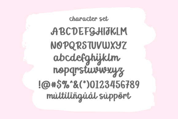 Miracle Hearts Font PNG with transparent background - Preview 2