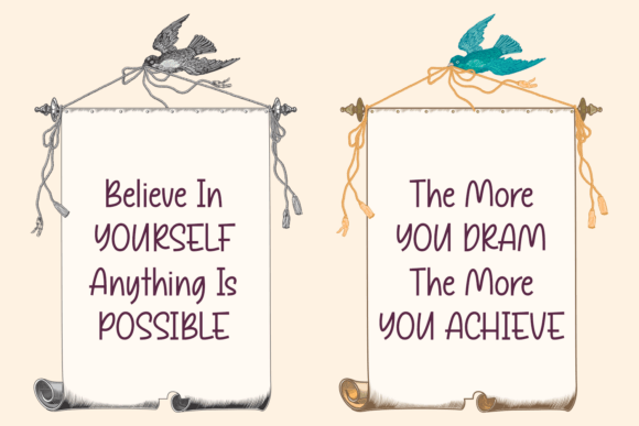 Nothing Romantic Font PNG with transparent background - Preview 3