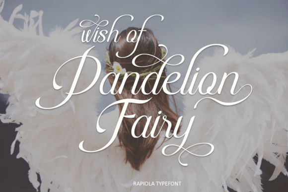 Rapiola Font PNG with transparent background - Preview 1