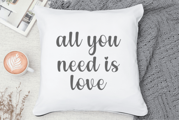 Romance Stories Font PNG with transparent background - Preview 4