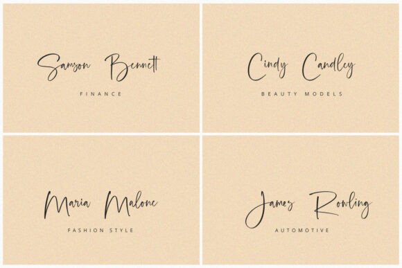 Sibilant Font font preview - 4