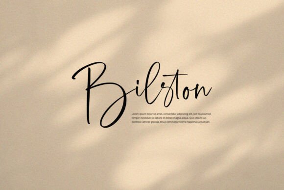 Sibilant Font font preview - 5