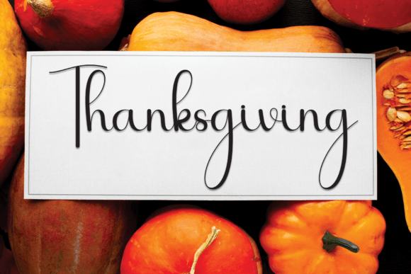Christmas Dinner Font - Preview 4