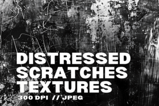 Distressed Scratches Textures Graphic by DesignScape Arts · Creative ...