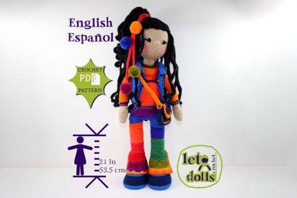 Ivy Large Crochet Doll Pattern