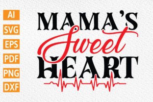 Mama’s Sweet Heart SVG File Graphic by creative Svg Design · Creative ...