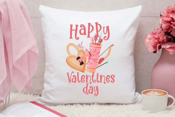 Retro Cupid Font PNG with transparent background - Preview 4