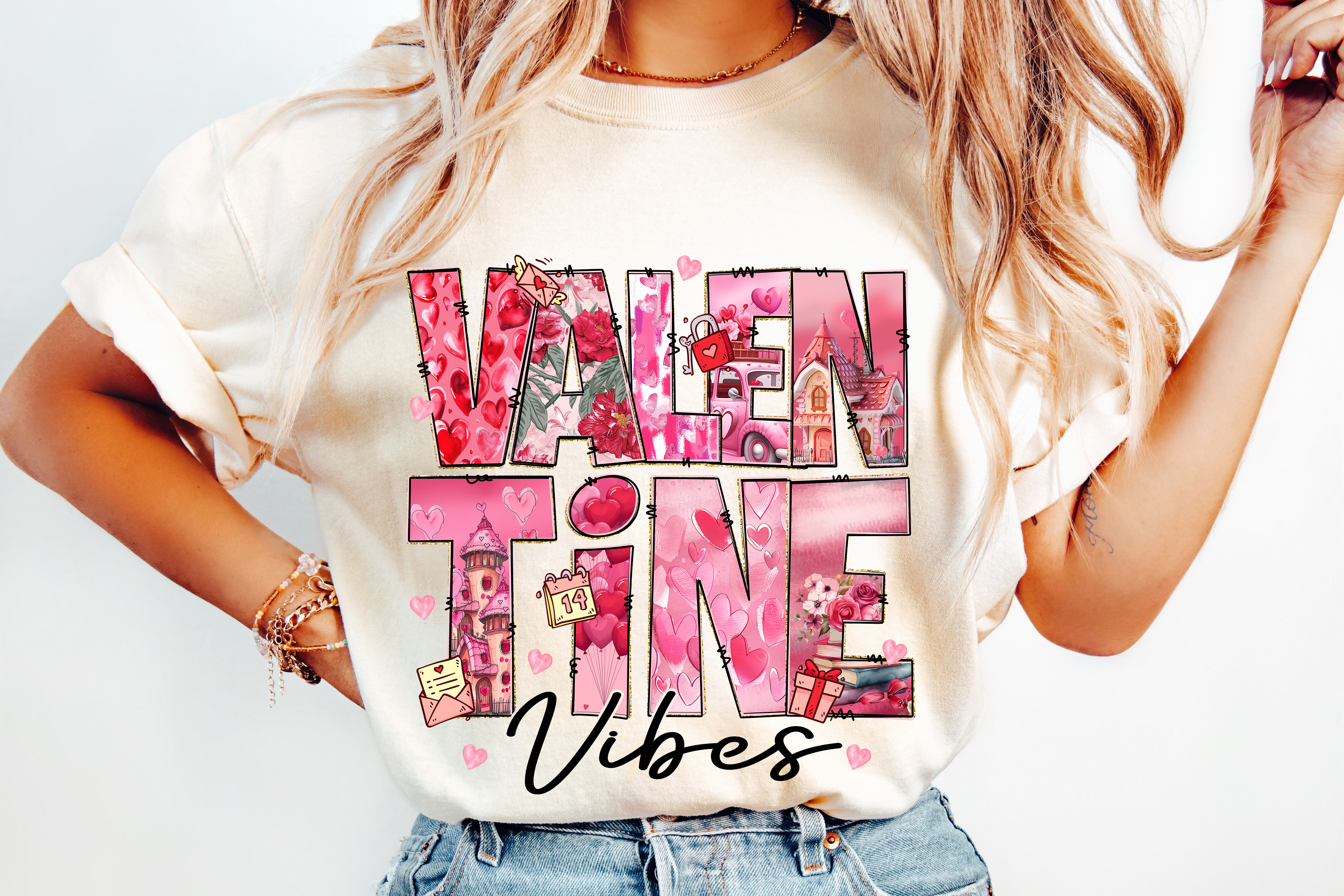 Retro Pink Valentine PNG Graphic by TheRuralArtisan · Creative Fabrica