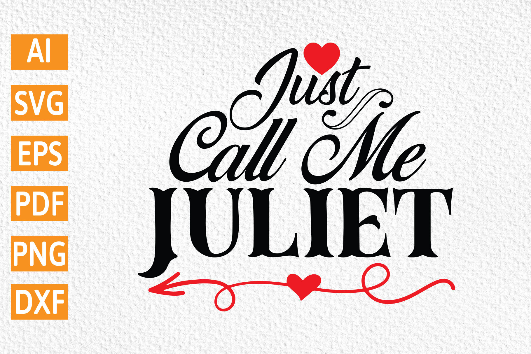 Just Coll Me Juliet SVG File Graphic by creative Svg Design · Creative ...