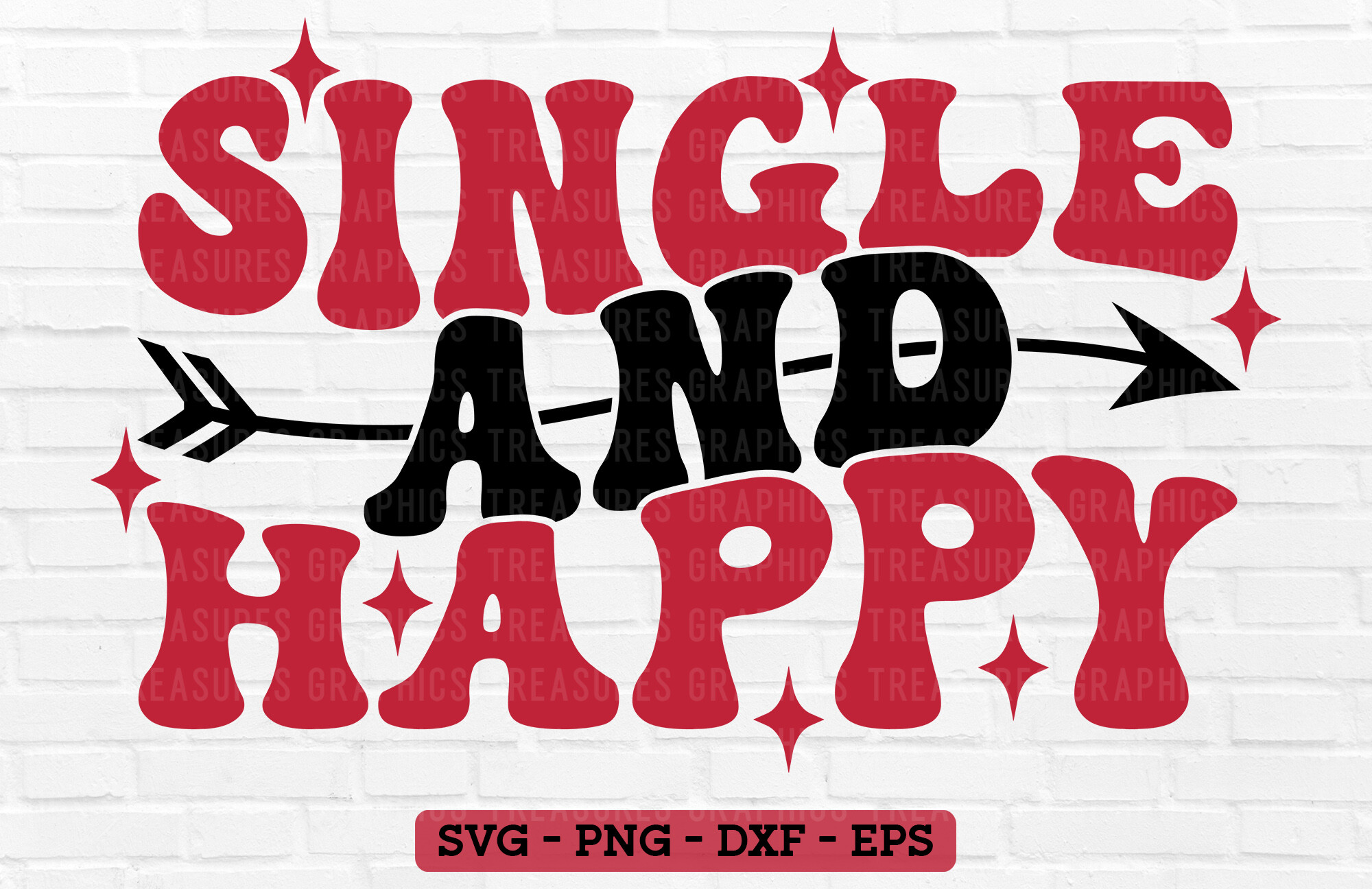 Anti Valentine's Day SVG PNG Retro Graphic by GraphicsTreasures ...
