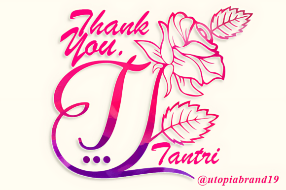 Beauty Flower Monogram Font - Preview 6