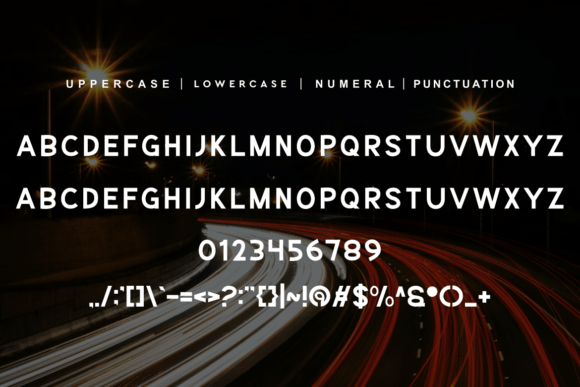 Boread Font - Preview 2