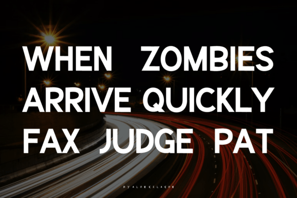 Boread Font - Preview 3