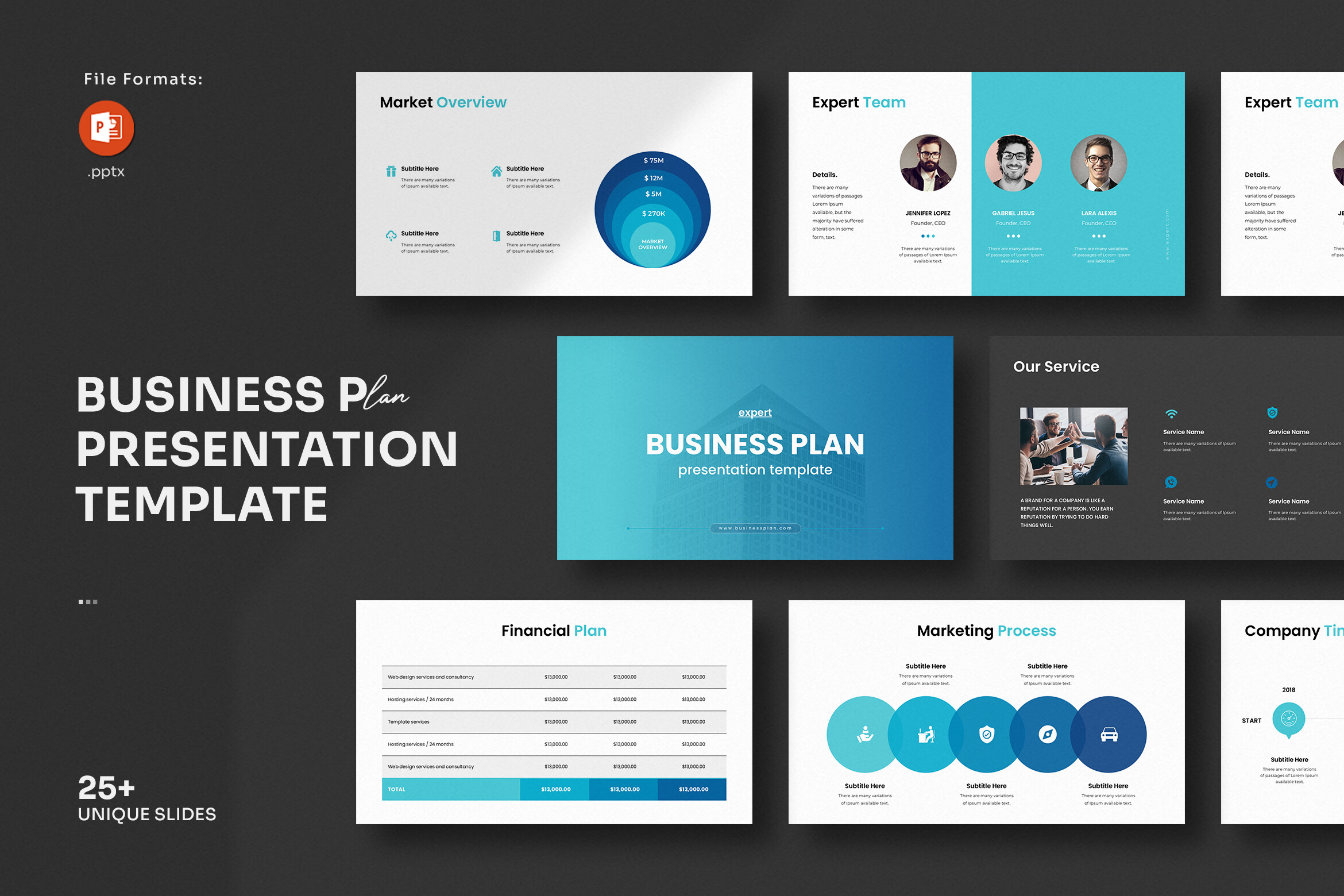Business Plan PowerPoint Template Graphic by CreativeSlides · Creative ...