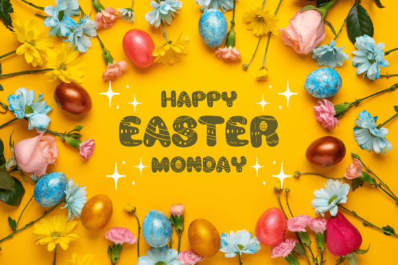 Easter Monday Font - Preview 1