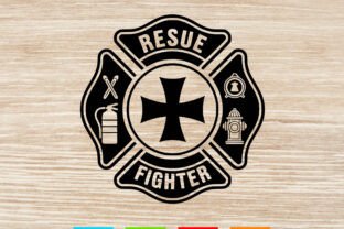 Fire Department Svg Bundle, Firefighter Graphic by Resal4019 · Creative ...