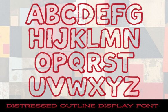 Hollowine Font font preview - 1