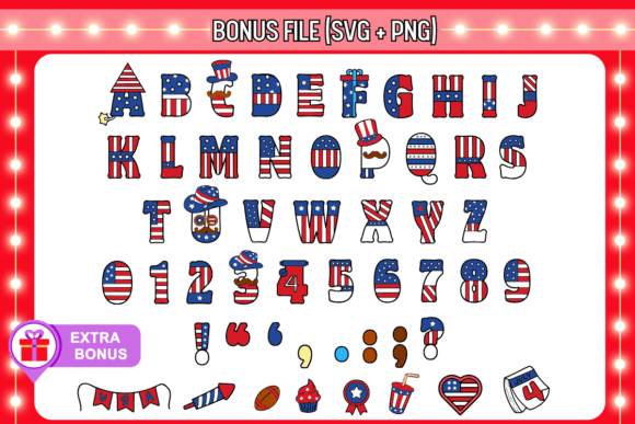 4th of July Font - Preview 2