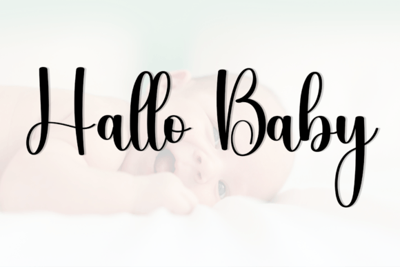 Baby Gesture Font - Preview 5