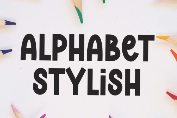 Bolding Create Font - Preview 3