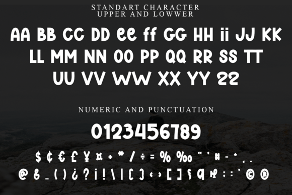 Bolding Create Font - Preview 4