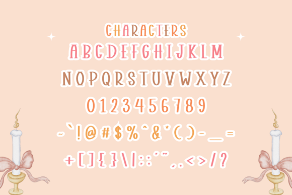 Candle Crafting Font - Preview 2