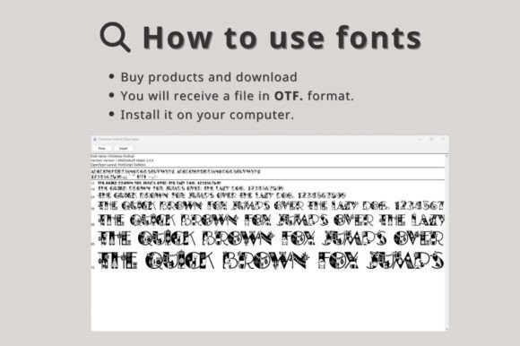 Cat Character Font - Preview 4