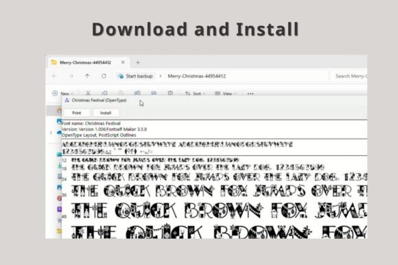 Cat Character Font - Preview 5
