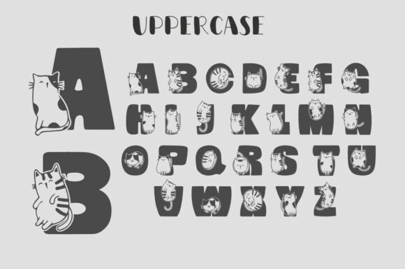 Chubby Cat Font - Preview 1