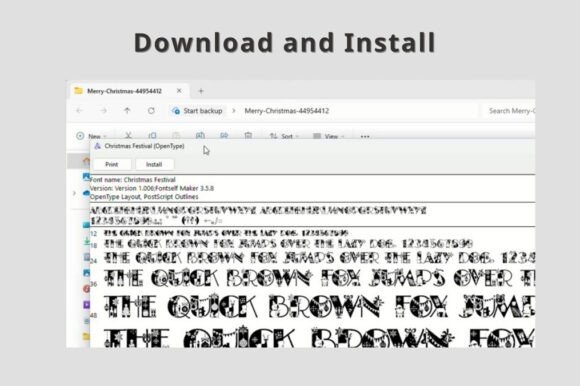 Chubby Cat Font - Preview 4