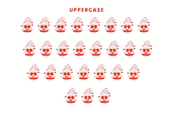 Cute Love Gnomes Font - Preview 5