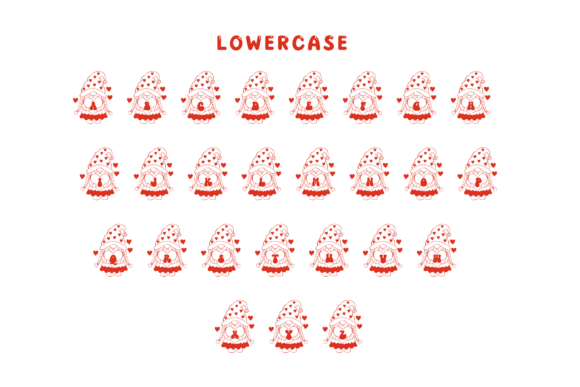 Cute Love Gnomes Font - Preview 6