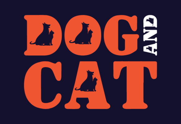 Dog and Cat Font - Preview 1