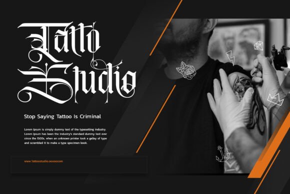 Dreadthorn Font - Preview 5