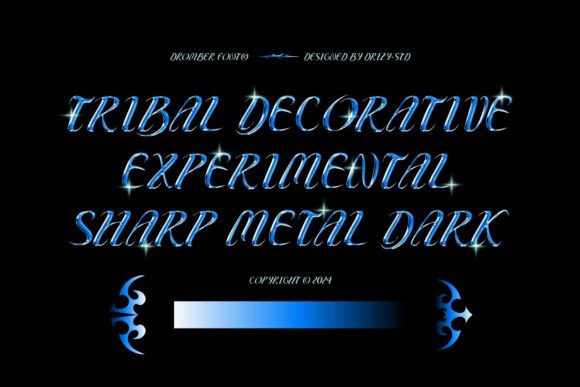 Dromber Font PNG with transparent background - Preview 2