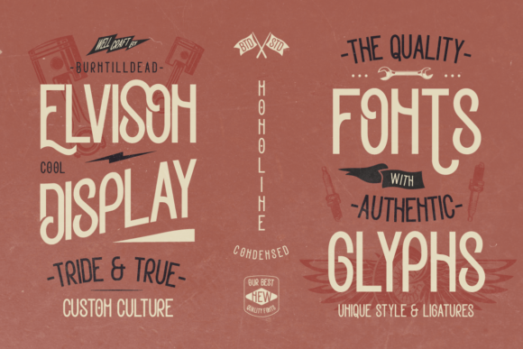 Elvison Font - Preview 3