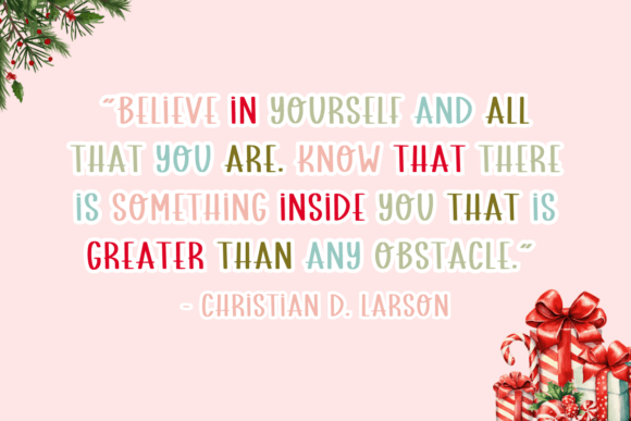 Festive Conifer Font - Preview 1